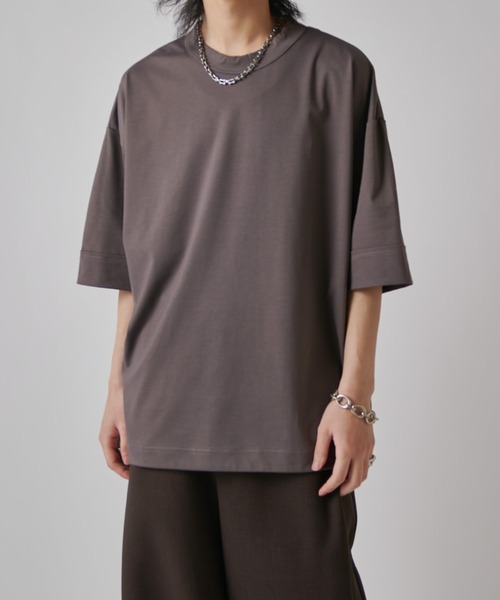 Lui's(ルイス)の「SHINE BIG Tシャツ(Tシャツ/カットソー・メンズ・ブラック/グレー/チャコールグレー/ホワイト・FREE)」の5枚目の写真
