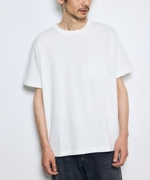 引き揃え天竺ポケットTシャツ