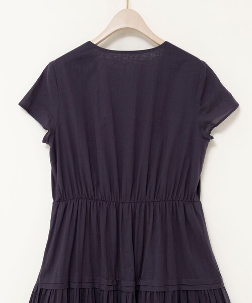 NOLLEY’S Sophi（ノーリーズソフィ）の「ウォッシャブルコットンティアードマキシワンピース（ワンピース・レディース・サックスブルー/ネイビー・38）」の22枚目の写真