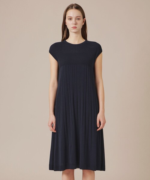 MACKINTOSH LONDON(マッキントッシュ ロンドン)の「【eclat5月号掲載】エアリーホールガーメントワンピース(ワンピース・レディース・ネイビー/パープル系その他4・38)」の6枚目の写真