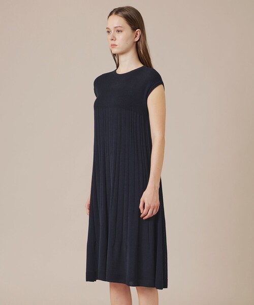 MACKINTOSH LONDON(マッキントッシュ ロンドン)の「【eclat5月号掲載】エアリーホールガーメントワンピース(ワンピース・レディース・ネイビー/パープル系その他4・38)」の7枚目の写真