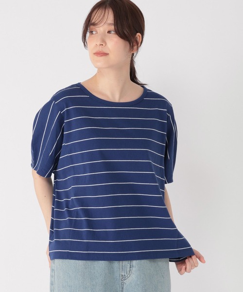 studio CLIP(スタディオクリップ)の「コットンタックスリーブTシャツ(Tシャツ/カットソー・レディース・オフホワイト/その他2/その他1・MEDIUM/LARGE)」の9枚目の写真