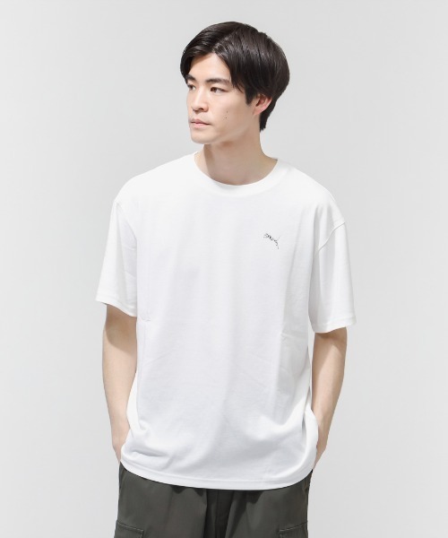 PUMA(プーマ)の「プーマ PUMA ESS ELEVATED MX スケートボード Tシャツ(Tシャツ/カットソー・メンズ・ホワイト/ブラック・S/M/L/LL/3L)」の1枚目の写真