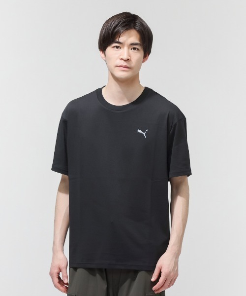 PUMA(プーマ)の「プーマ PUMA ESS ELEVATED MX スケートボード Tシャツ(Tシャツ/カットソー・メンズ・ホワイト/ブラック・S/M/L/LL/3L)」の2枚目の写真