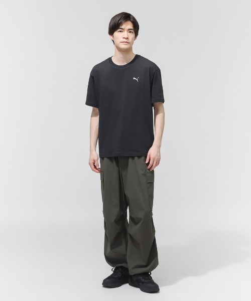 PUMA(プーマ)の「プーマ PUMA ESS ELEVATED MX スケートボード Tシャツ(Tシャツ/カットソー・メンズ・ホワイト/ブラック・S/M/L/LL/3L)」の7枚目の写真