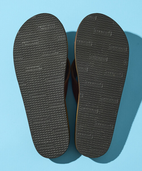 RAINBOW SANDALS(レインボーサンダル)の「RAINBOW SANDALS/レインボーサンダル FREAK'S STORE for BEACH & FES 別注 DOUBLE LAYER SANDALS(サンダル・メンズ・ベージュ・LARGE/MEDIUM/SMALL)」の3枚目の写真