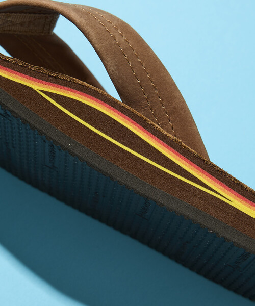 RAINBOW SANDALS(レインボーサンダル)の「RAINBOW SANDALS/レインボーサンダル FREAK'S STORE for BEACH & FES 別注 DOUBLE LAYER SANDALS(サンダル・メンズ・ベージュ・LARGE/MEDIUM/SMALL)」の8枚目の写真