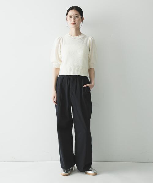 URBAN RESEARCH（アーバンリサーチ）の「チノイージーパンツ（その他パンツ・レディース・ライトピンク/ホワイト・38/40/36）」の15枚目の写真