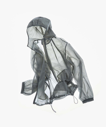 WMC（ダブリューエムシー）の「[UVプロテクション] 2WAYシアードフーディッドジャケット_カーキ（ナイロンジャケット）」