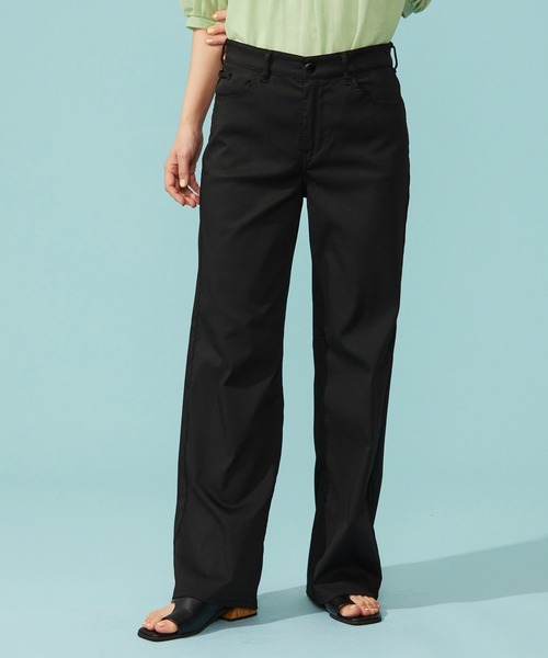 EDWIN(エドウィン)の「【WEB限定】EDWIN LADIES ハタラクロ COOL 涼しいワイドパンツ【涼】(その他パンツ・レディース・ブラック・X-SMALL/SMALL/MEDIUM/LARGE/X-LARGE)」の1枚目の写真
