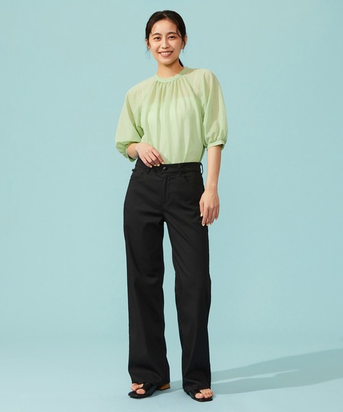 EDWIN(エドウィン)の「【WEB限定】EDWIN LADIES ハタラクロ COOL 涼しいワイドパンツ【涼】(その他パンツ・レディース・ブラック・X-SMALL/SMALL/MEDIUM/LARGE/X-LARGE)」の9枚目の写真