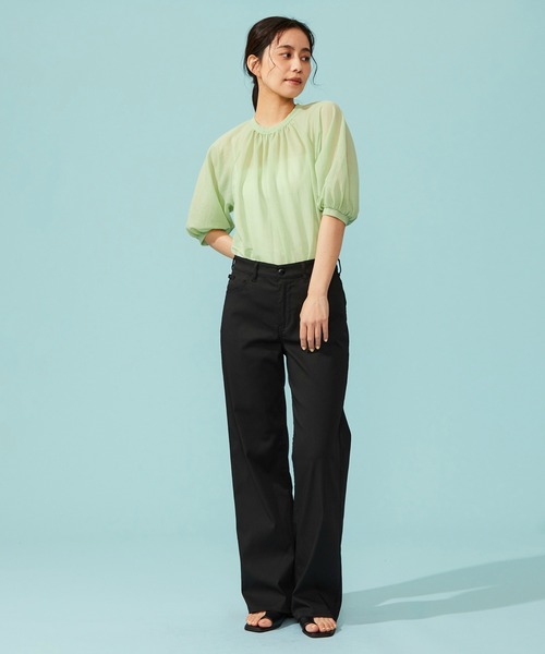 EDWIN(エドウィン)の「【WEB限定】EDWIN LADIES ハタラクロ COOL 涼しいワイドパンツ【涼】(その他パンツ・レディース・ブラック・X-SMALL/SMALL/MEDIUM/LARGE/X-LARGE)」の10枚目の写真
