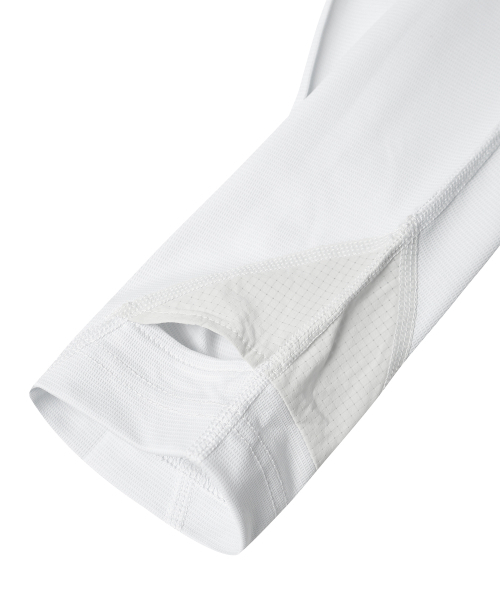 PHYPS MOTORCYCLE(フィップスモーターサイクル)の「H-Tech Mesh Ventilation Finger Hole Jersey Gray(Tシャツ/カットソー・レディース・その他・SMALL/MEDIUM/LARGE/X-LARGE)」の5枚目の写真