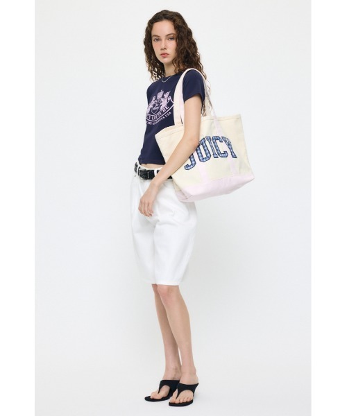 MOUSSY(マウジー)の「JC トートバッグ(トートバッグ・レディース・ネイビー/ピンク・FREE)」の19枚目の写真
