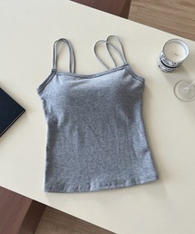 Beststore（ベストストア）の「自然なボリュームと美胸を叶える、一体型カップ付きキャミソール 袖なし（キャミソール）」