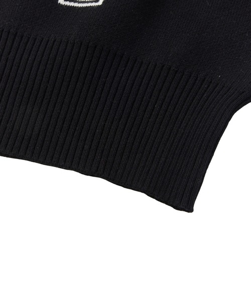 X-girl（エックスガール）の「NUMBER JACQUARD COMPACT KNIT TOP（ニット/セーター・レディース・ブラウン/ブラック・ONE SIZE）」の16枚目の写真