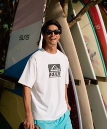 REEF | REEF BOX LOGO RASH SS T ラッシュTシャツ 【2026年春夏モデル】/リーフ水陸両用半袖ラッシュガードT(水着)(Tシャツ/カットソー)