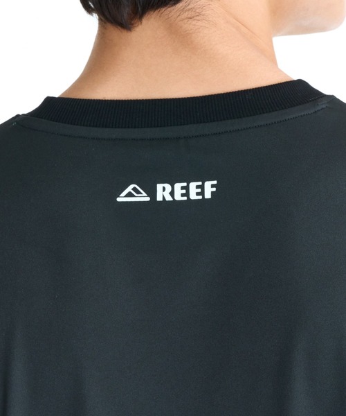 REEF（リーフ）の「REEF BOX LOGO RASH SS T ラッシュTシャツ 【2026年春夏モデル】/リーフ水陸両用半袖ラッシュガードT(水着)（Tシャツ/カットソー・メンズ・ホワイト/ブラック/ブルー・LARGE/SMALL/MEDIUM/X-LARGE）」の10枚目の写真
