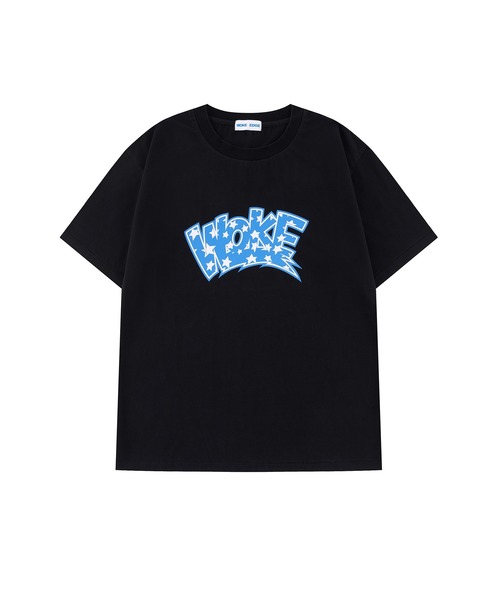 WOKE EDGE(ウォークエッジ)の「Tシャツ|Meteor Logo Tee|WOKE EDGE(Tシャツ/カットソー・メンズ・ブラック・MEDIUM/LARGE/SMALL)」の1枚目の写真