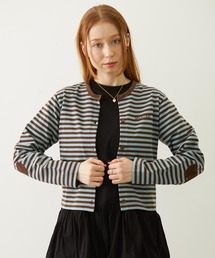 CHERRY ELBOW CARDIGAN