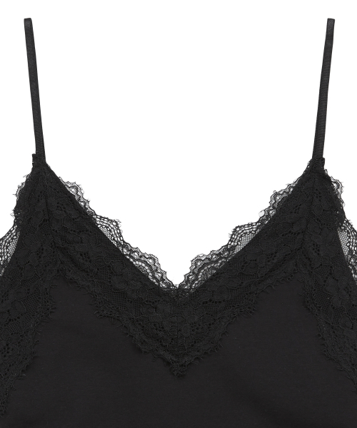 Midnight Move(ミッドナイトムーブ)の「lace sh top (black)(Tシャツ/カットソー・レディース・その他・FREE)」の3枚目の写真
