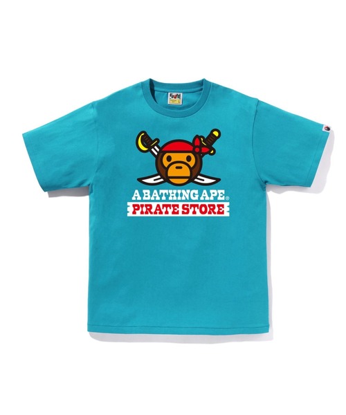 A BATHING APE(アベイシングエイプ)の「BABY MILO PIRATE TEE(Tシャツ/カットソー・メンズ・ブラック/ブルー/ホワイト/ピンク・SMALL/MEDIUM/X-LARGE/LARGE/XX-LARGE)」の3枚目の写真