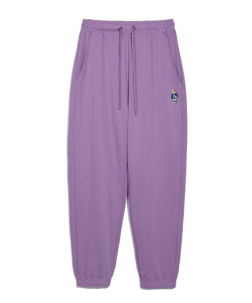 YALE(イェール)の「エンブロイダリーダンラウンジウェアセットアイボリー/ヴィンテージパープル(スウェット・レディース・その他・LARGE/MEDIUM/SMALL/WS/X-LARGE/XX-LARGE)」の5枚目の写真