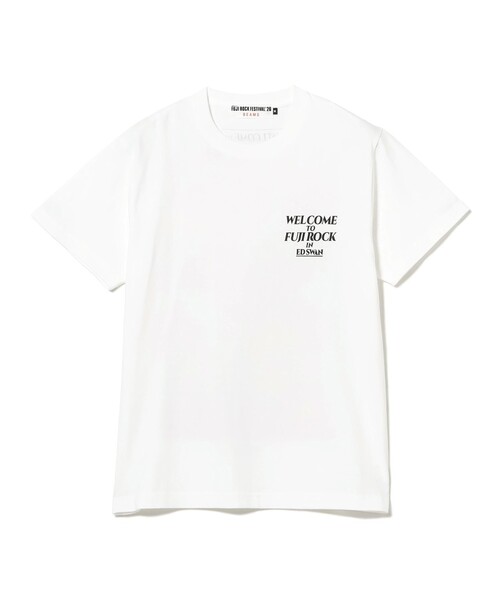 BEAMS(ビームス)の「〈MEN〉FUJI ROCK FESTIVAL'26 / YUICHIRO TAMAKI / FUJI ROCK IN EDSWAN TEE(Tシャツ/カットソー・メンズ・ホワイト・M/L/XL/XXL)」の2枚目の写真