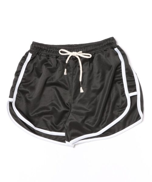 Pittok(ピットク)の「紐付きパイピングライン ショートパンツ(スウェットパンツ・レディース・ホワイト/ブラック/グレー/ピンク・MEDIUM/LARGE/X-LARGE)」の17枚目の写真