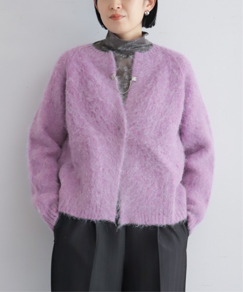NOMBRE IMPAIR（ノンブルアンペール）の「【予約】ストレッチレース　タートルプルオーバー（Tシャツ/カットソー・レディース・グレー/ホワイト・FREE）」の9枚目の写真