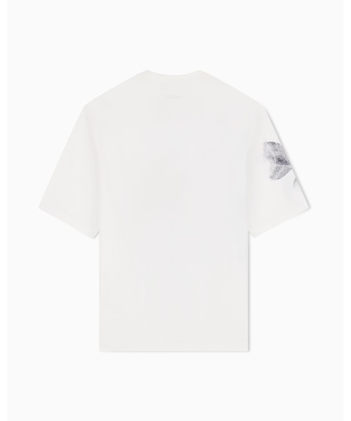ARMANI EXCHANGE(アルマーニエクスチェンジ)の「【A|X アルマーニ エクスチェンジ】フラワープリント コンフォートフィット 半袖クルーネックTシャツ/COMFORT(Tシャツ/カットソー・メンズ・オフホワイト/ダークネイビー・X-LARGE/LARGE/MEDIUM/SMALL/X-SMALL/XX-LARGE)」の10枚目の写真