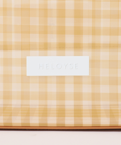HELOYSE(エロイーズ)の「【HELOYSE/エロイーズ】 BEACH SQUARE TOTE(トートバッグ・レディース・グリーン/ブラウン/ベージュ・FREE)」の8枚目の写真