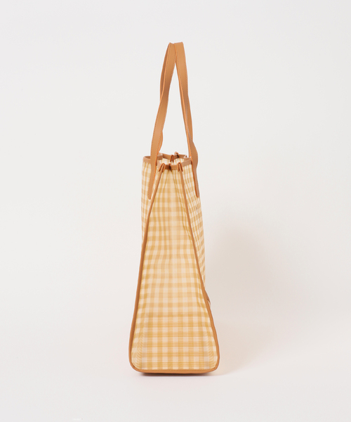 HELOYSE(エロイーズ)の「【HELOYSE/エロイーズ】 BEACH SQUARE TOTE(トートバッグ・レディース・グリーン/ブラウン/ベージュ・FREE)」の11枚目の写真