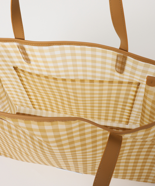 HELOYSE(エロイーズ)の「【HELOYSE/エロイーズ】 BEACH SQUARE TOTE(トートバッグ・レディース・グリーン/ブラウン/ベージュ・FREE)」の16枚目の写真