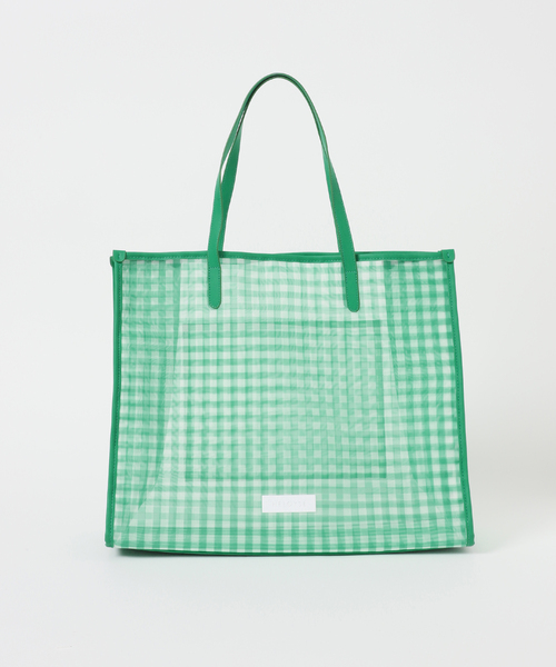 HELOYSE(エロイーズ)の「【HELOYSE/エロイーズ】 BEACH SQUARE TOTE(トートバッグ・レディース・グリーン/ブラウン/ベージュ・FREE)」の20枚目の写真