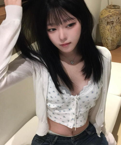 ROGIN N ROSIE(ロギンエンロージー)の「Waffle Blooming Sleeveless White(Tシャツ/カットソー・レディース・その他・SMALL/MEDIUM)」の6枚目の写真