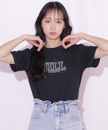 JILL by JILL STUART | グラデーションストーンロゴTシャツ(Tシャツ/カットソー)