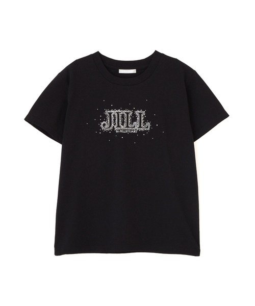 JILL by JILL STUART（ジルバイジルスチュアート）の「グラデーションストーンロゴTシャツ（Tシャツ/カットソー・レディース・ブラック/ホワイト/ピンク・FREE）」の14枚目の写真