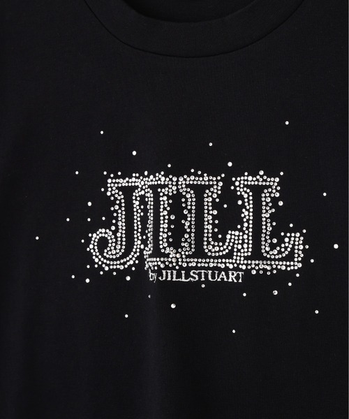 JILL by JILL STUART（ジルバイジルスチュアート）の「グラデーションストーンロゴTシャツ（Tシャツ/カットソー・レディース・ブラック/ホワイト/ピンク・FREE）」の15枚目の写真