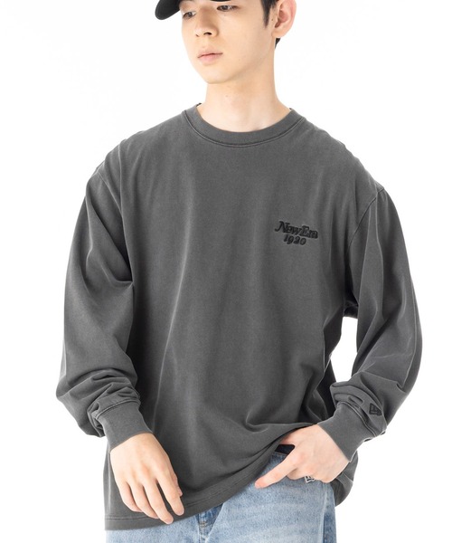 NEW ERA(ニューエラ)の「ニューエラ 長袖Tシャツ ロンT(Tシャツ/カットソー・メンズ・グレー・XXL/XL/L)」の1枚目の写真