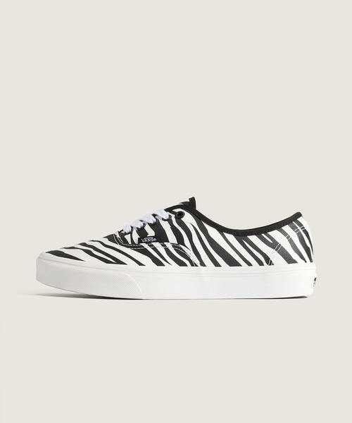 VANS(バンズ)の「オーセンティック / Authentic ANIMALIER ZEBRA VN000D7YZBR1(スニーカー・メンズ・ゼブラ・4.5/10/9.5/9/8.5/8/7.5/11/7/6.5/6/5.5/5)」の1枚目の写真