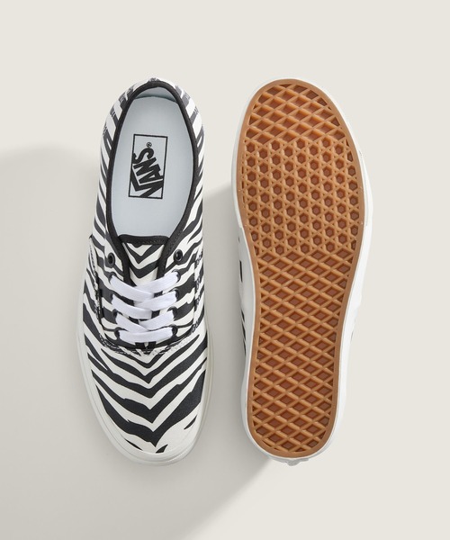 VANS(バンズ)の「オーセンティック / Authentic ANIMALIER ZEBRA VN000D7YZBR1(スニーカー・メンズ・ゼブラ・4.5/10/9.5/9/8.5/8/7.5/11/7/6.5/6/5.5/5)」の3枚目の写真