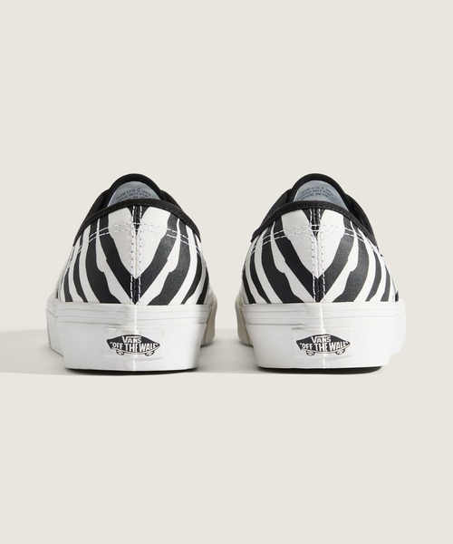 VANS(バンズ)の「オーセンティック / Authentic ANIMALIER ZEBRA VN000D7YZBR1(スニーカー・メンズ・ゼブラ・4.5/10/9.5/9/8.5/8/7.5/11/7/6.5/6/5.5/5)」の4枚目の写真