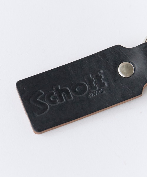 schott（ショット）の「Schott/ショット HORWEEN LEATHER KEY HOLDER ホーウィン レザー キーホルダー 本革 牛革 キーリング メンズ 2026年 夏 夏服（キーホルダー・メンズ・ブラック/ブラウン・FREE）」の5枚目の写真