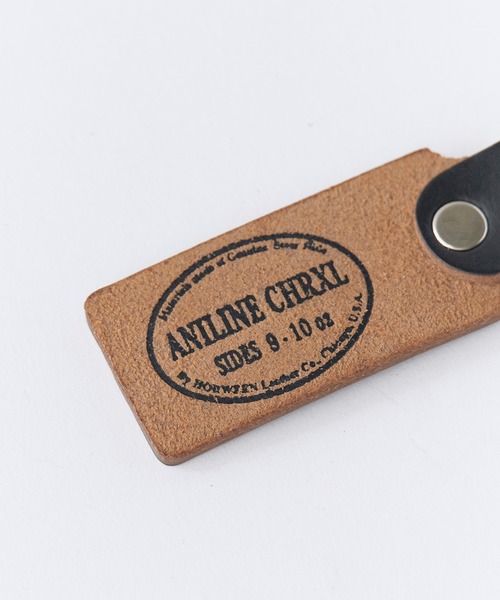 schott（ショット）の「Schott/ショット HORWEEN LEATHER KEY HOLDER ホーウィン レザー キーホルダー 本革 牛革 キーリング メンズ 2026年 夏 夏服（キーホルダー・メンズ・ブラック/ブラウン・FREE）」の8枚目の写真