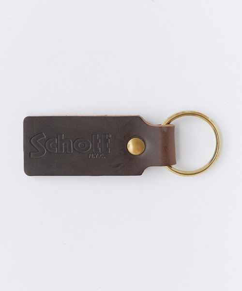 schott（ショット）の「Schott/ショット HORWEEN LEATHER KEY HOLDER ホーウィン レザー キーホルダー 本革 牛革 キーリング メンズ 2026年 夏 夏服（キーホルダー・メンズ・ブラック/ブラウン・FREE）」の12枚目の写真
