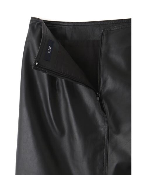 YLEVE(イレーヴ)の「YLEVE / GLOVE SHEEP LEATHER SKIRT(スカート・レディース・ブラック・2/0/1)」の11枚目の写真