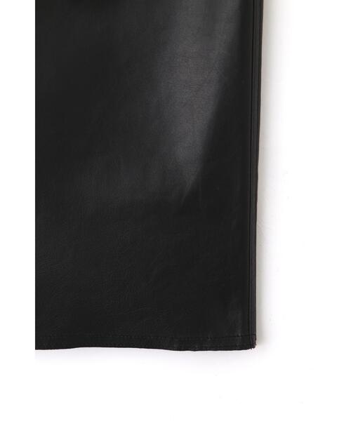 YLEVE(イレーヴ)の「YLEVE / GLOVE SHEEP LEATHER SKIRT(スカート・レディース・ブラック・2/0/1)」の12枚目の写真