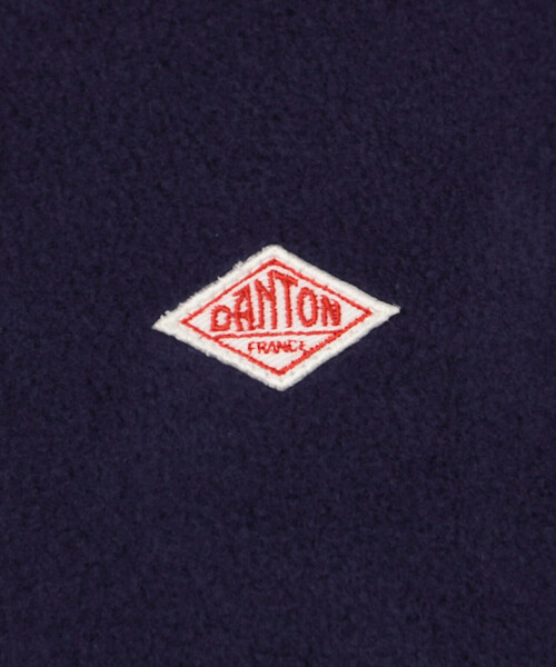 DANTON(ダントン)の「DANTON | フリース カラーレスジャケット MEN(ノーカラージャケット・メンズ・ブラック/ブルー系その他5/クリーム・44/42/40)」の19枚目の写真