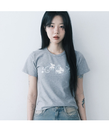 FRAGFARM（フラグファーム）の「ナビフラワークロップTシャツ (3カラー)（Tシャツ/カットソー）」